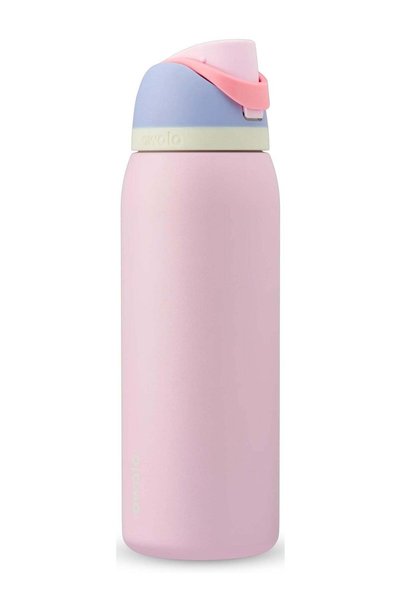 Generic Owala FreeSip Insulated Stainless Steel Water Bottle with Straw for S...