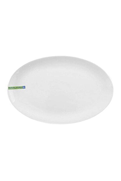 Generic Magnesia Oval Plate White 14inch