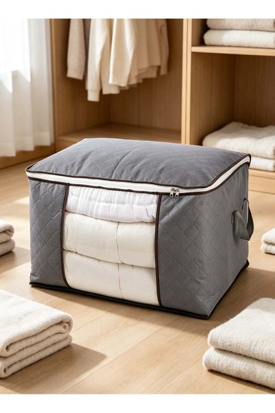 Generic Large Capacity Foldable Storage Bag with Clear Window, Quilt & Clothe...
