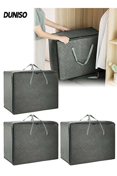 Generic 3 Pcs Moving Storage Bags，Storage Laundry Bags with Strong Zippers & ...
