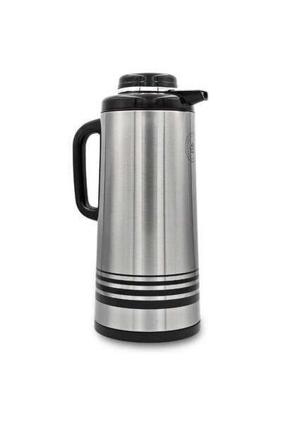 Generic Mahisa Hesam Vacuum Flask 1.9L | Stainless Steel Thermos Jug with Dou...