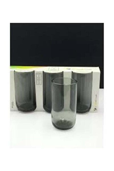Generic 420805 Iconic Gray Soft Drink Water Glass 3 Pieces - 365cc