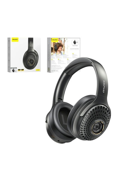 AWEI Căști wireless circumaurale AT30 Bluetooth 6.0