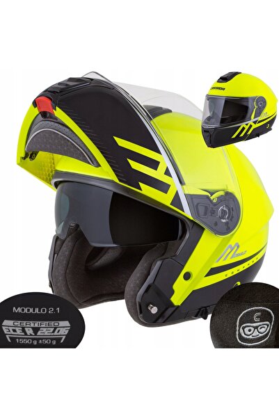 Cassida Casca de motocicletă Compass 2 / din fibră de sticlă sub ochelarii in...