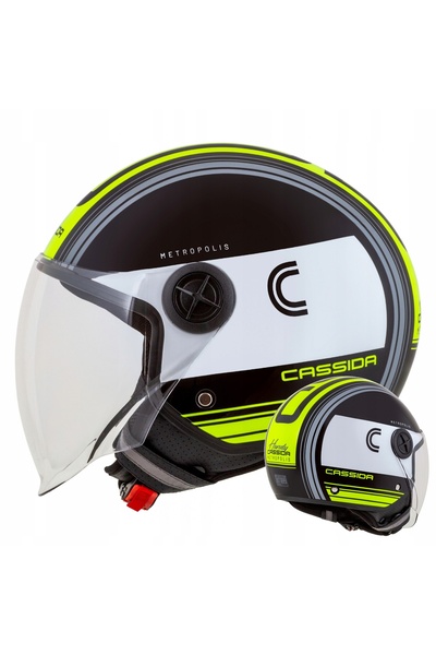 Cassida CASCA DE MOTOCICLETĂ METROPOLIS S 4 ÎN 1 PRACTICĂ