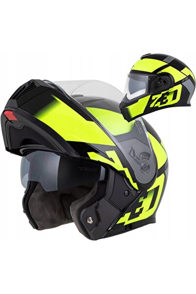 zed Vizieră cască moto F19 XS 53-54, lentilă anti-ceață pentru interfon ECE2206