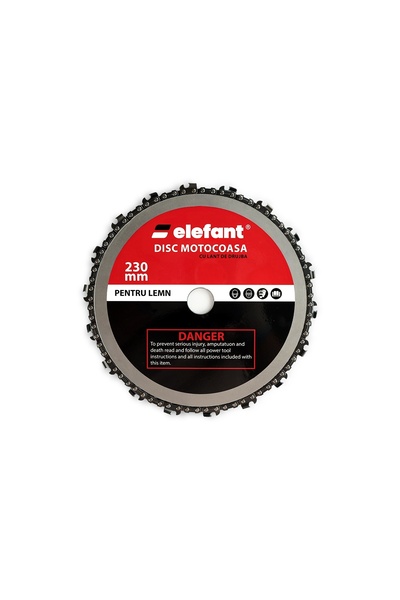 ELEFANT TOOLS Disc Motocoasa cu Lant Drujba Elefant, 230x25.4mm