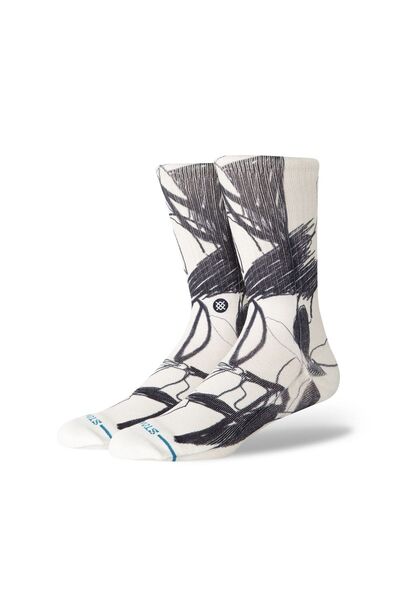 Stance ΣΤΟΥΝΤΙΟ ΤΕΧΝΗΣ CREW A556C26ART-WHT Λευκό