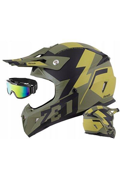 zed Casca copii X1 S (48 cm) enduro quad cross mat + ochelari ECE 22.06