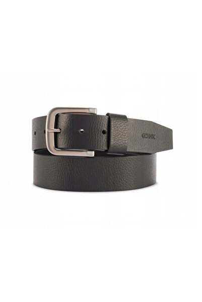 Ochnik Curea bărbătească din piele neagră PASMS-0270-99(Z25) 90 cm