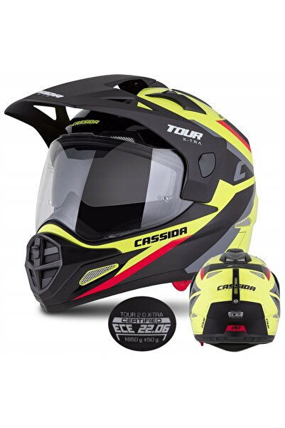 Cassida Casca moto Tour 2 XTRA blenda cu Pinlock interfon ECE2206 XS