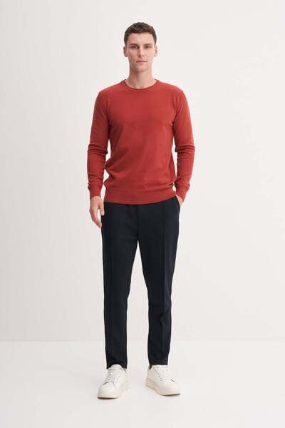 Cazador Men's Caz 33155 Soft Touch Basic Sweater Tile