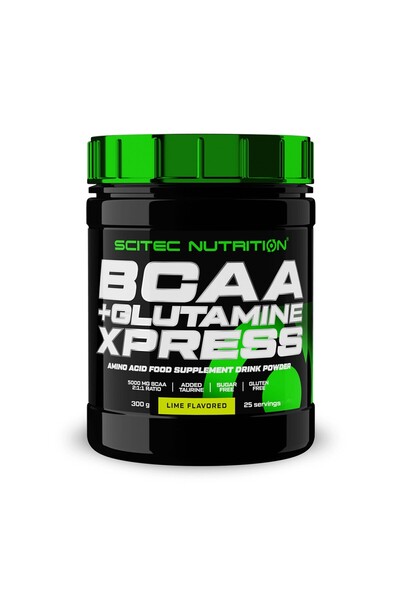 Scitec Nutrition BCAA + Γλουταμίνη Xpress (300 γρ) Λάιμ