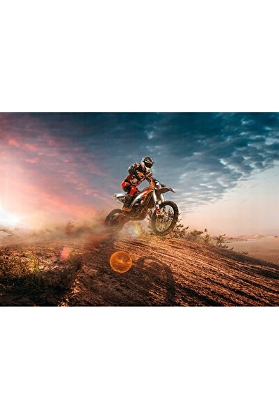 Wallarena Fototapet MOTOR MOTOCICLETĂ FLIZELINA 3D 368x254