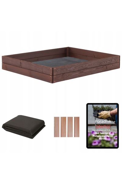 Sunwood Cutii pentru legume WARZYWNIAK Impregnate 140x80 Ghid de grădinărit c...