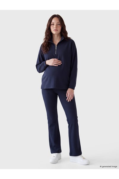 LC Waikiki Esvab • Modern & Distinctive Stand Collar Soft Touch Women's Sweat...