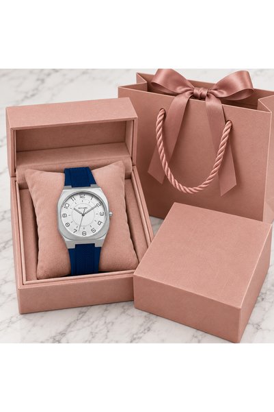 Generic Brand ساعة DI CAPRI بسوار أزرق LOOSTER TIME