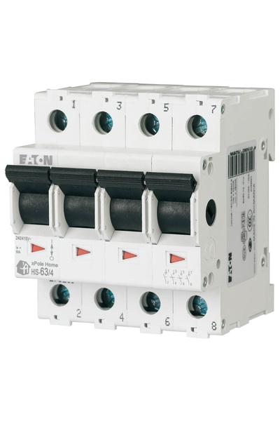 Eaton Întrerupător de izolare principal, 63A, 4 poli HIS-63/4