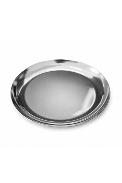 Allepaznokcie Tavă metalică pentru instrumente, rotundă, argintie