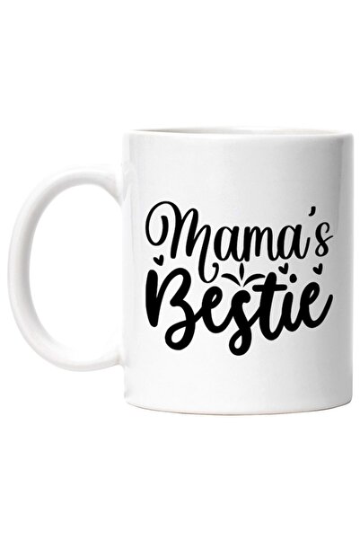 INOVATIX Cana alba personalizata, pentru cea mai buna prietena a mamei afecti...