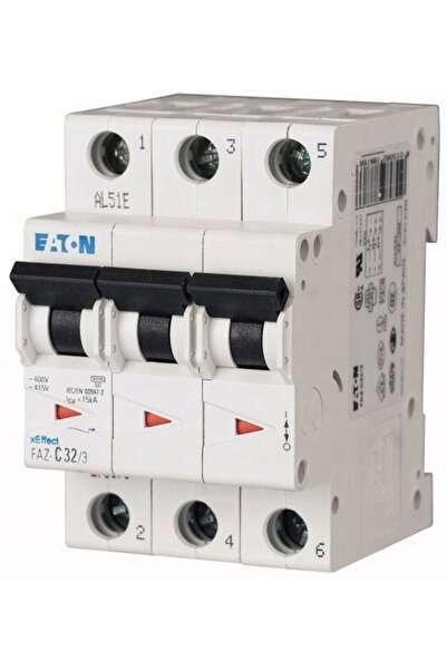 Eaton Disjunctor de circuit în serie, tripolar, 10kA, FAZ-Z1/3