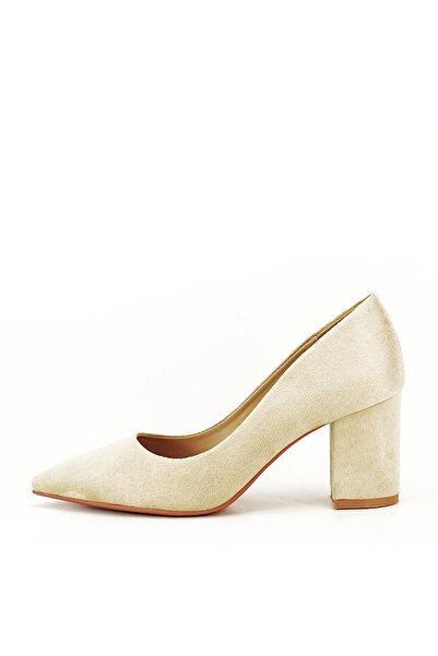 SOFILINE Pantofi bej cu toc gros Adelina 03