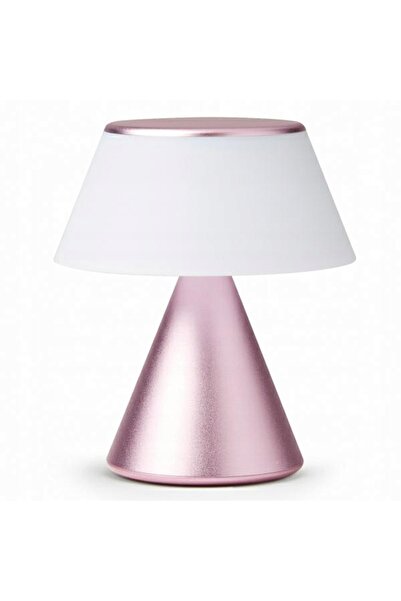 Lexon Lampa LED Luma M, roz deschis