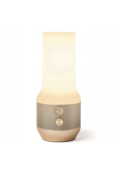 Lexon Lampă LED Terrace+ 3 în 1 cu difuzor și powerbank auriu