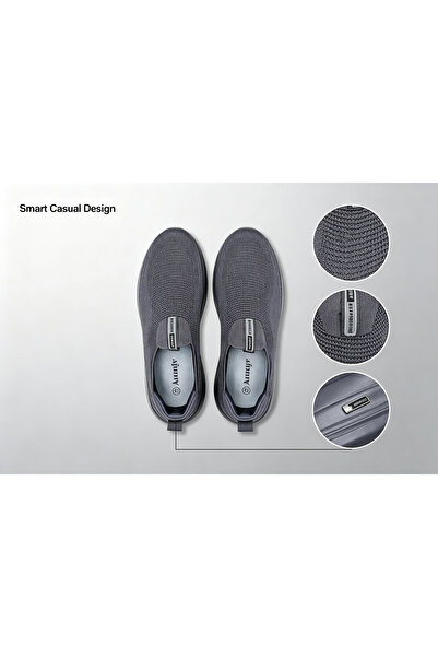 huanhuiwa Men's slip-on casual shoes, stylish outdoor walking sports casual s...