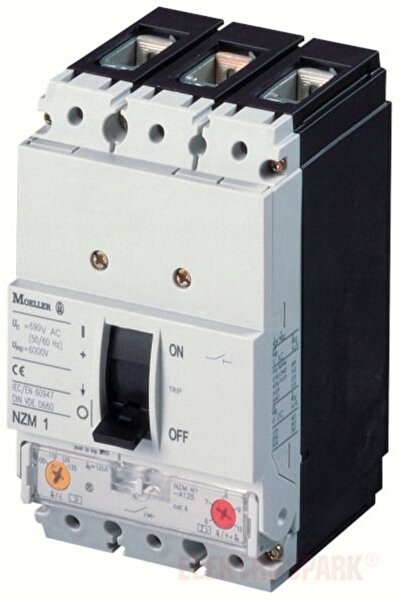 Eaton Întrerupător de putere cu 3 poli 100A BG1 NZMN1-A100