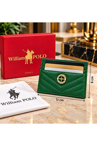 WİLLİAMPOLO Anka Genuine Leather Unisex Card Holder - Slim Design