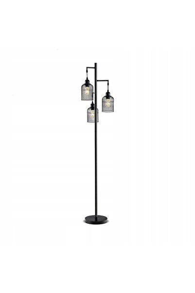 COSTWAY Lampadar modern cu 3 lumini