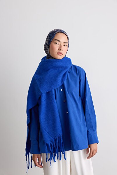 Modakaşmir Puf Twisted Scarf