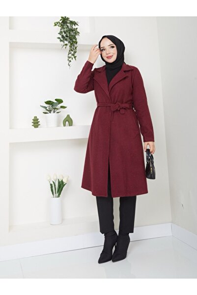 Rema Standard Sleeve with Pocket Detail Without Lining, 110 cm Length, Cashme...