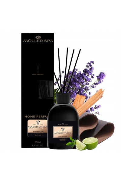 Moller SPA Difuzor Aromatic Maserati 250ml cu Bețișoare, Parfum de Lux pentru...