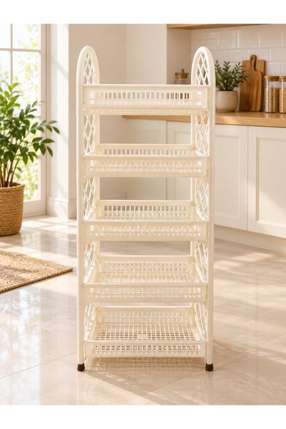Dove Kitchen Plate Rack with Dish Drying Shelves, Large Capacity Dish Organizer for Plates, Bowls, Cups & Kitchenware