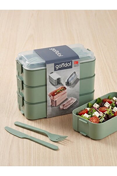 Lunch Box Saklama Kabı Bej