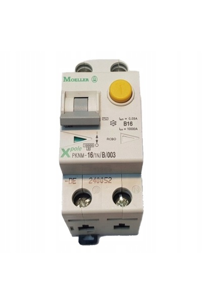 Eaton Disjunctor diferențial 1+N poli PKNM-16/1N/B/003-MW