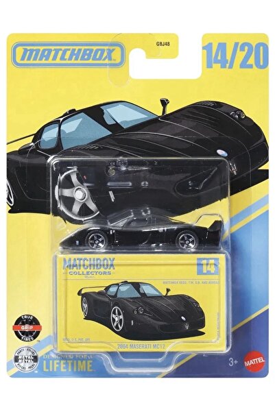 HOT WHEELS Matchbox 2004 Maserati Mc12 Collectors 14/20 Black Metal Diecast V...