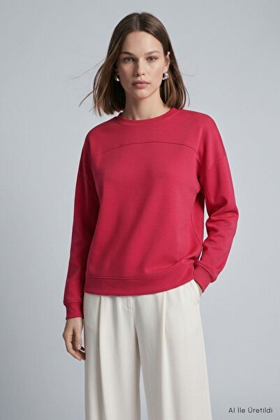 Rays Bisiklet Yaka Tunik 8203A Kırmızı