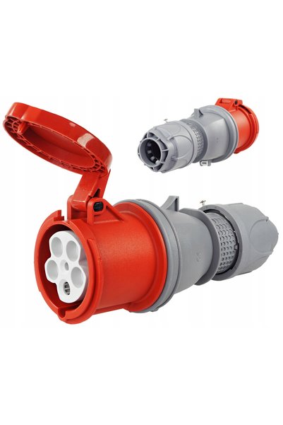 ADELID Priză electrică portabilă CEE 63A 5P 400V IP44