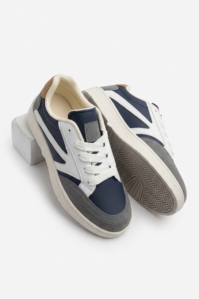 AlbiShoes Unisex Rahat Taban Kadın Erkek Sneaker Bağcıklı Günlük Okul Yürüyüş Sneaker Spor Ayakkabı
