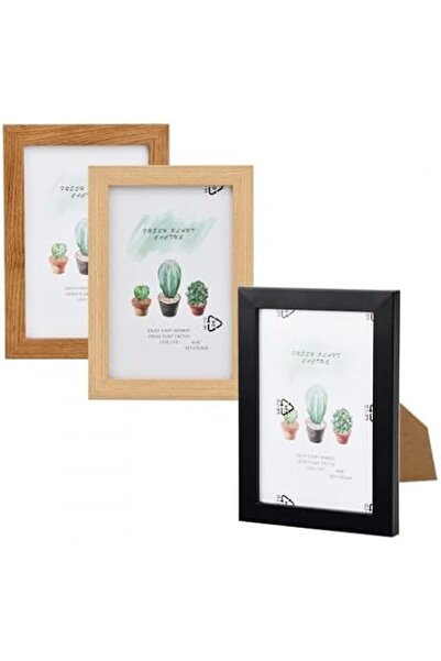 YILANJIN 3 قطع إطارات صور، إطار خشبي أنيق مقاس 10 × 15 سم، إطار صور من خشب ال...