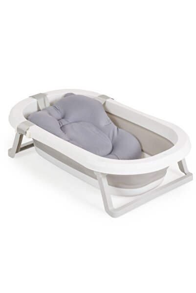 Moni Cadita bebelusi pliabila Set baie 3 piese Palma Grey, covoras si burete,...