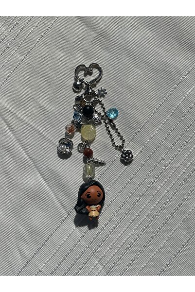 moana figürlü charm anahtarlık