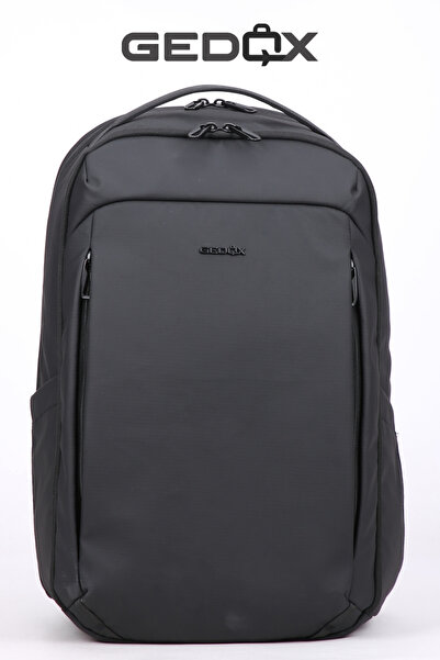 Gedox Black Waterproof 25 Liter Large Volume Travel and Laptop Backpack Suitc...