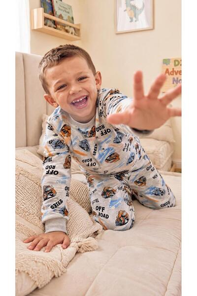 Esterella Çocuk İki İplik Pijama Takımı / Mevsimlik Pijama Takımı / Çocuk Pijama Takımı DAR KALIP