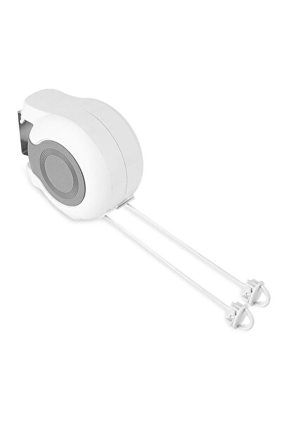Generic Brand Uscător de rufe retractabil de exterior, extensibil, montat pe ...