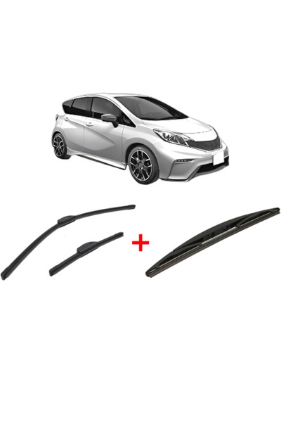 Bosch Set de 3 ștergătoare NISSAN NOTE (E12) din 2012-2016, pentru parbriz și...