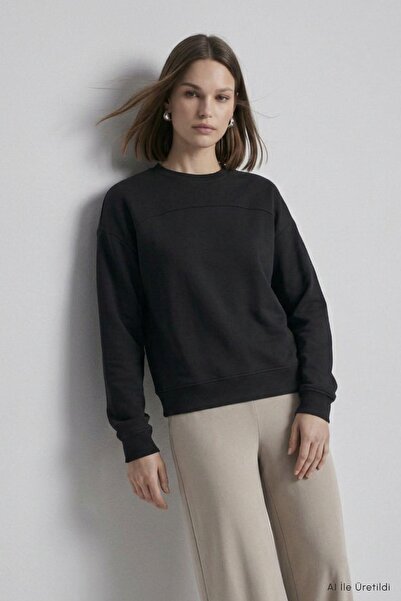 Rays Bisiklet Yaka Tunik 8203A Siyah